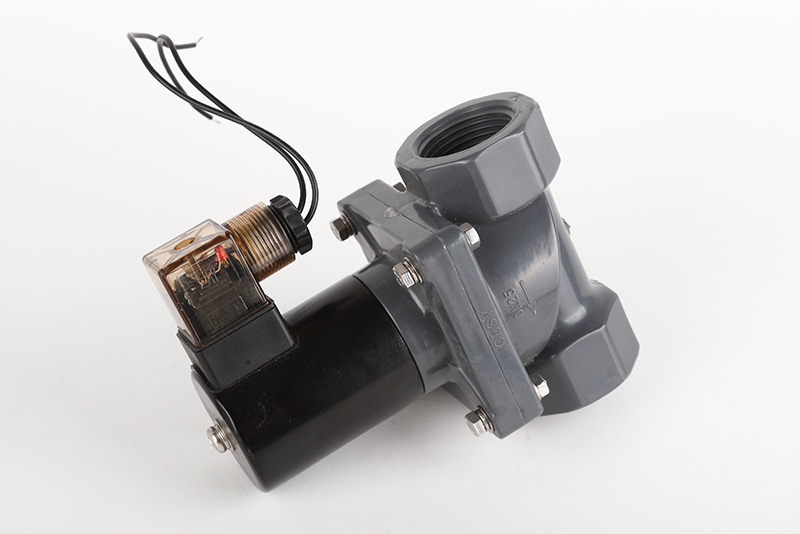 银州UPVC电磁阀内丝