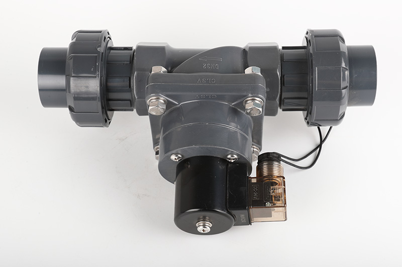 银州UPVC电磁阀双由令